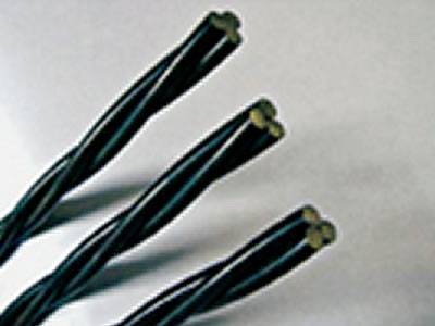 A detail of 1 × 3 strand PC steel wire.